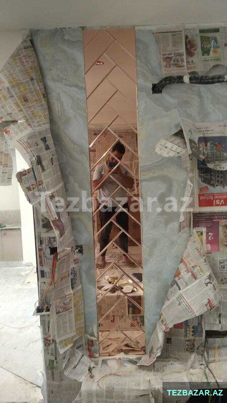 Güzgü və şüşə sifarişi — Təmir xidmətləri, Bakı (3)