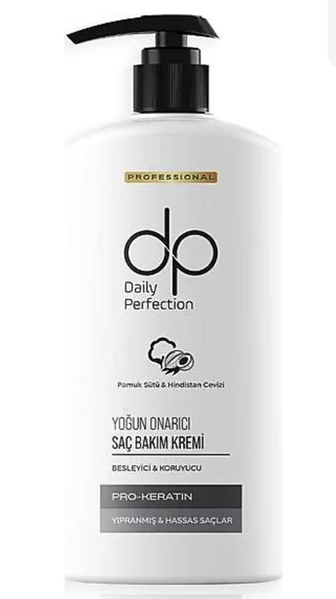 Saçlar üçün krem-balzam DP Daily Perfection Pro-Keratin, qoruyucu, 400 ml — Bakı