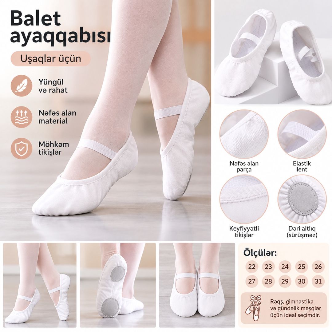 Baletka, Rəqs/Gimnastika, ölçü 29 — Mallar, Bakı
