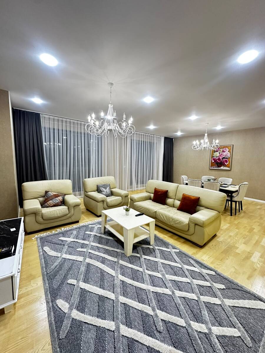 İcarəyə verilir 3 otaqlı yeni tikili 185 m² — Mənzil, Bakı (2)