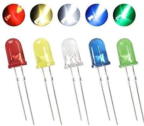 5 mm LED Dəsti — 50 ədəd Robotik tətbiqlər, Arduino layihələri və — Bakı