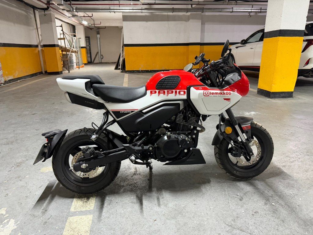 Cfmoto Papio, 125 sm3, 2024 il, 3 000 km — Motosikletlər, Bakı (4)