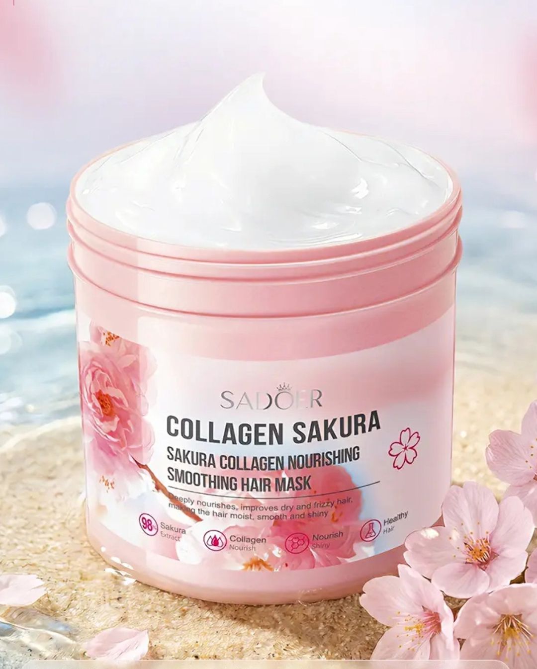 Saç maskası Sadoer Collagen Sakura, 500 ml — Mallar, Bakı (2)