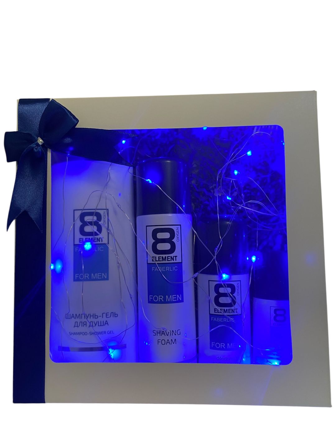 Bədən üçün kosmetika dəsti Faberlic 8 Element (antiperspirant 100 ml + şampun-gel 400 ml + təraş köpüyü 200 ml + dezodorant 100 ml) — Mallar, Bakı