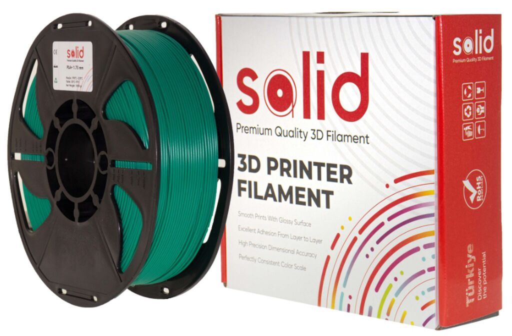 Solid Filament Petg – Tünd Yaşıl, 1 kq 3D basqılarınızda yüksək səth — İstehlak malları və aksesuarlar, Bakı