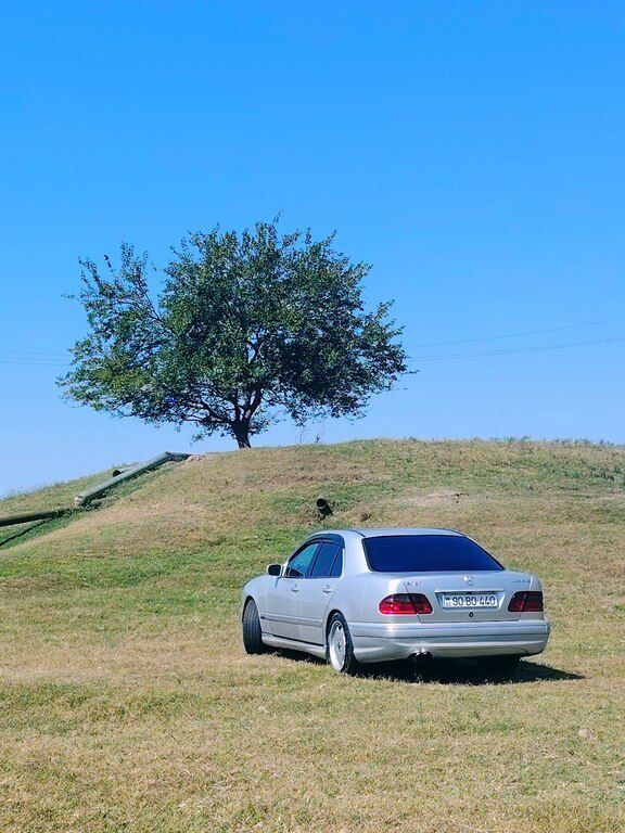 Mercedes E 240, 2.4 L, 1997 il, 336 000 km 90-BO-440 — Avtomobillər, Ağstafa (9)