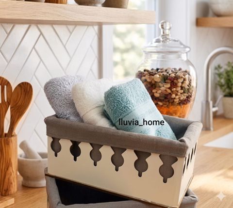 Çörək qabı FT-772882, taxta, ağ, 20х30 sm — Bakı
