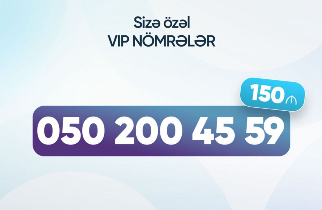Azercell nömrə – (050) 200-45-59 — Sim kartlar, Bakı