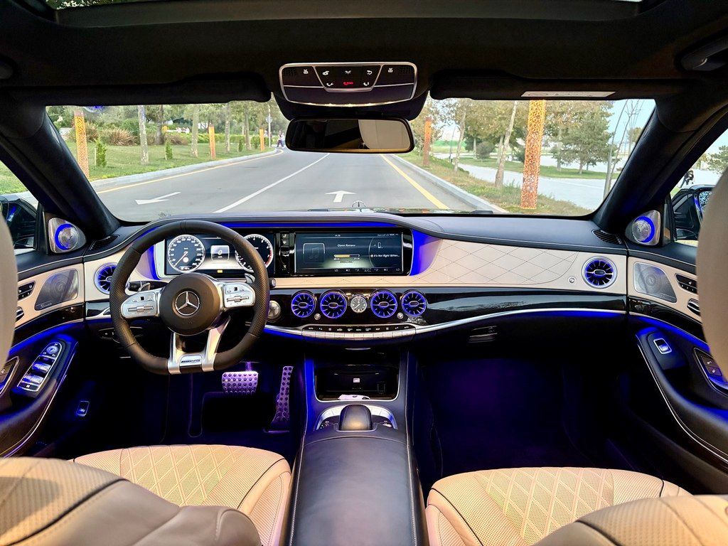 Mercedes S 500, 4.7 L, 2013 il, 118 000 km — Avtomobillər, Bakı (9)