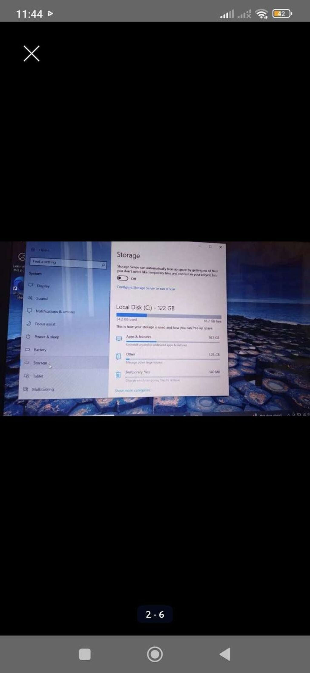 HP noutbuk Xüsusiyyətlər: - Ekran: HP klassik mat ekran (diaqonal — HP, Sumqayıt (4)