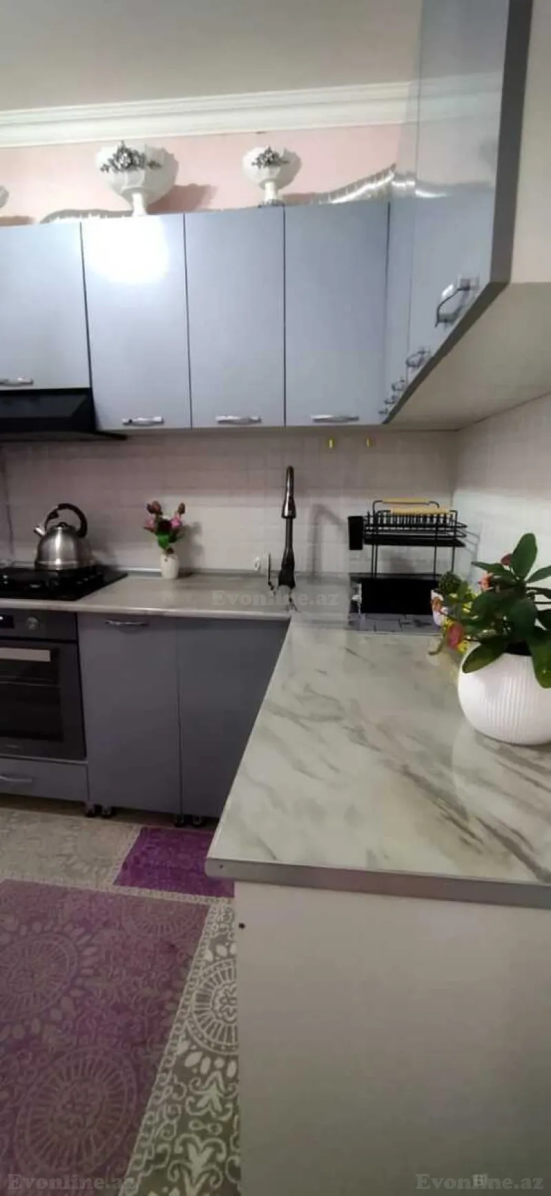 Satılır 3 otaqlı Mənzil Köhnə tikili 70 m² Bakı, Xətai r., Həzi Aslanov — Mənzil, Bakı (7)