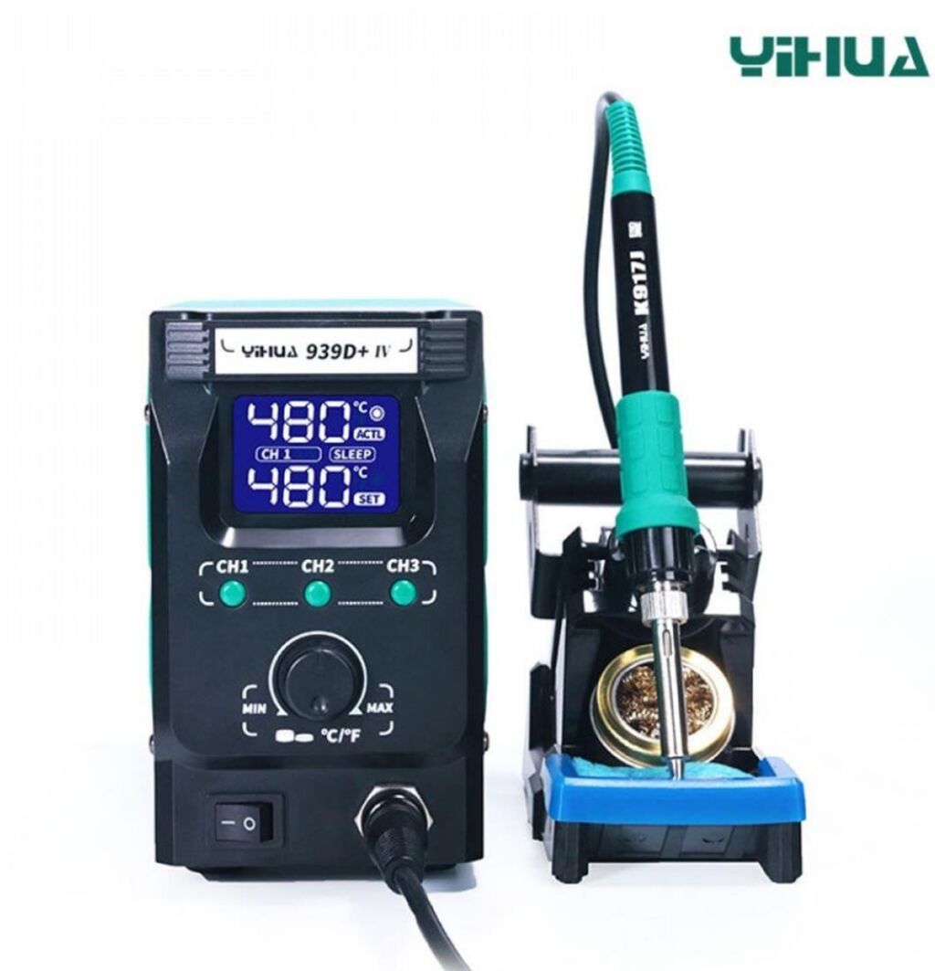 Yihua 939D+ IV Lehimləmə Stansiyası Stansiyalı havya, PTH (deşik içi — Lehimlə avadanlığı, Bakı (2)