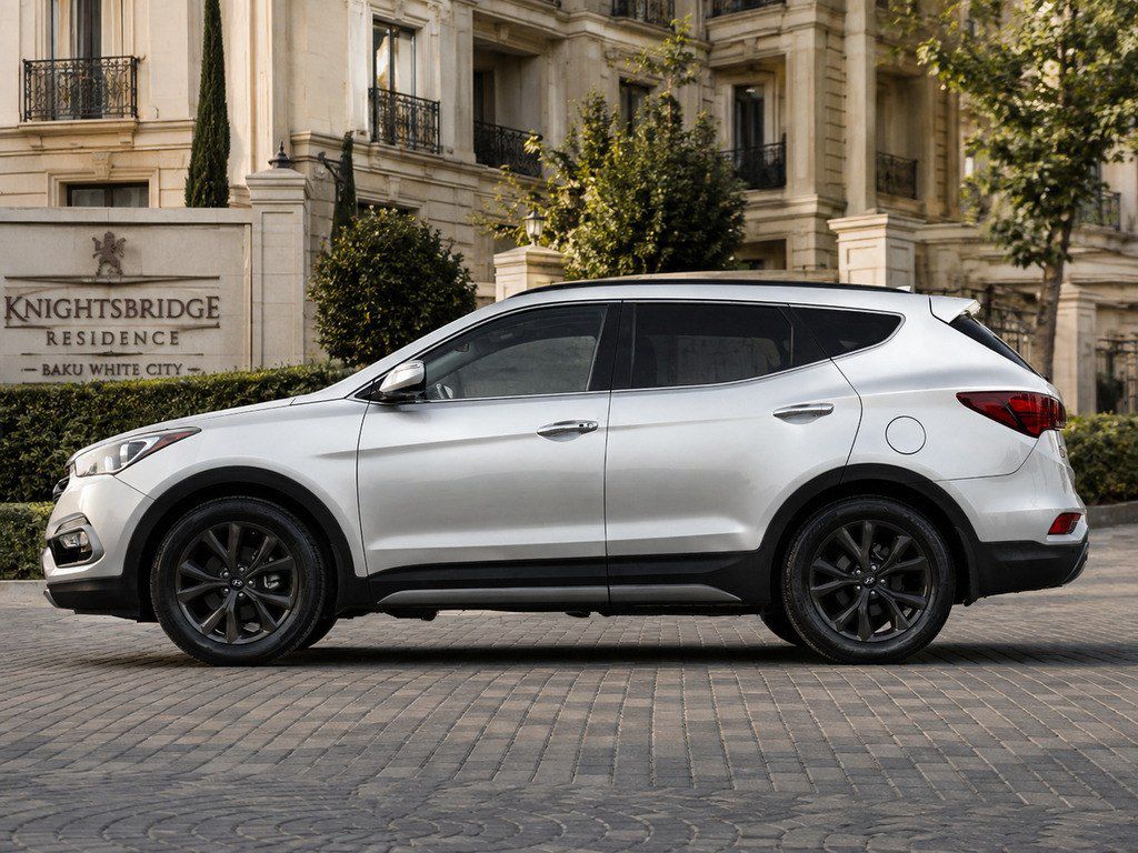 Hyundai Santa Fe, 2.0 L, 2017 il, 65 000 km — Avtomobillər, Bakı (8)