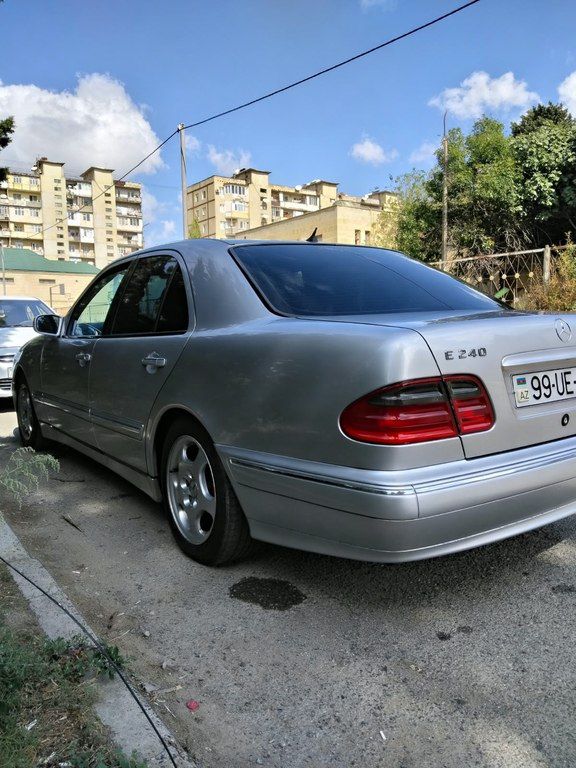 Mercedes E 240, 2.4 L, 1999 il, 280 000 km 99-UE-158 — Avtomobillər, Bakı (6)