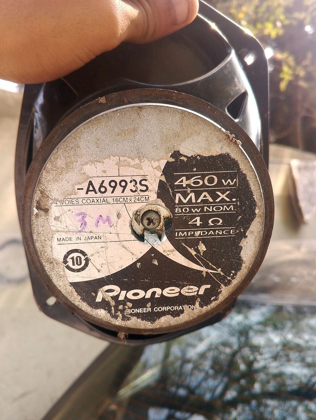 Məhsul: Pioneer avtomobil akustikası, 6"x9" (16x24 sm) oval koaksial — Avtomobil akustikası, Bakı (2)