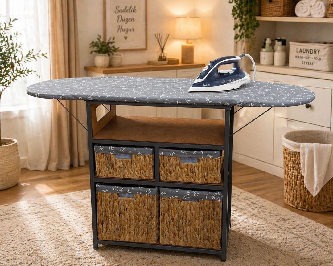 Ütü masası dolablı AS822, 140x80х45 sm — Mallar, Bakı