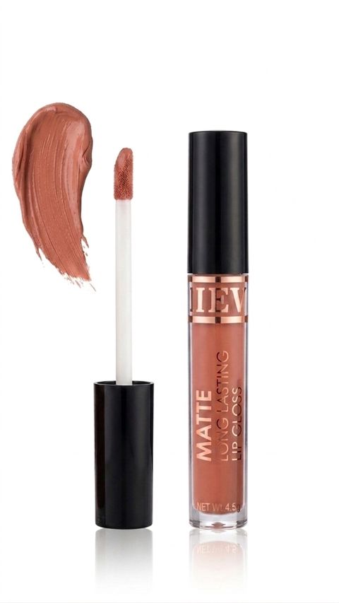 Dodaq parıldadıcısı Jev 129 Matte Long Lasting, 4.5 ml — Bakı
