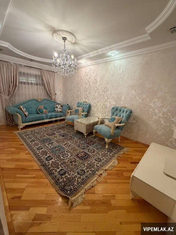 Nəsimi rayonunda 2 otaqlı Köhnə tikili Kirayə verilir, 85 m² — Mənzil, Bakı (3)