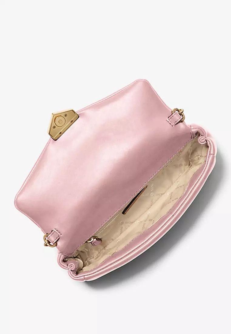 Kross-bodi çanta Michael Kors Poliester/Poliuretan Açıq çəhrayı 21 sm Soho Small Convertible Shoulder Bag — Mallar, Bakı (2)