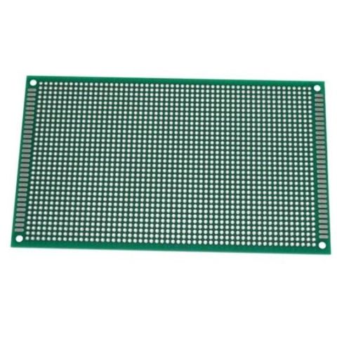 İki Üzlü Deşikli Plata – Pertinax 9x15 sm Elektronika layihələri üçün — Bakı