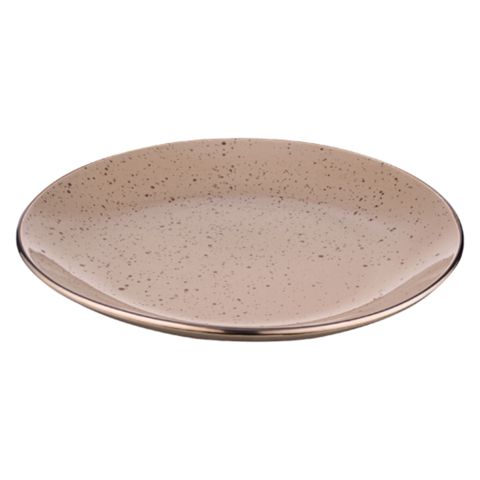 Boşqab Ardesto Emilia, dairə, keramik, qəhvəyi, 27.5 sm — Bakı