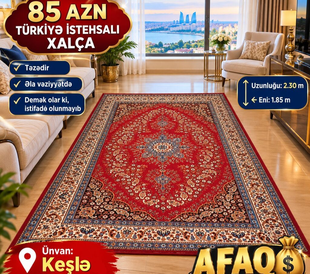 Xalça Dekorativ, Türkiyə — Xalılar, Bakı