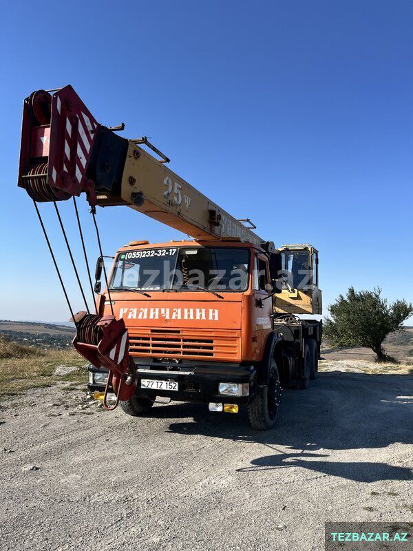 Avtokran sifarisi 25 t — Təmir və inşaat, Bakı
