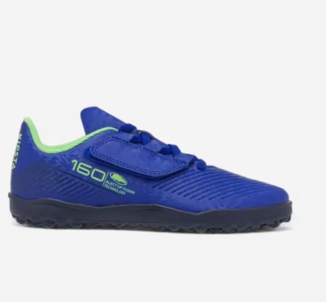 Uşaqlar üçün futbol butsları Decathlon Kipsta 160 Easy Turf 8843885, göy, ölçü 29 — Mallar, Bakı