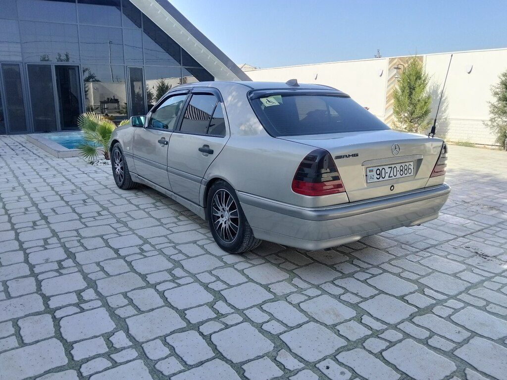 Mercedes C 180, 1.8 L, 1998 il, 489 800 km 90-ZO-886 — Avtomobillər, Bakı (6)