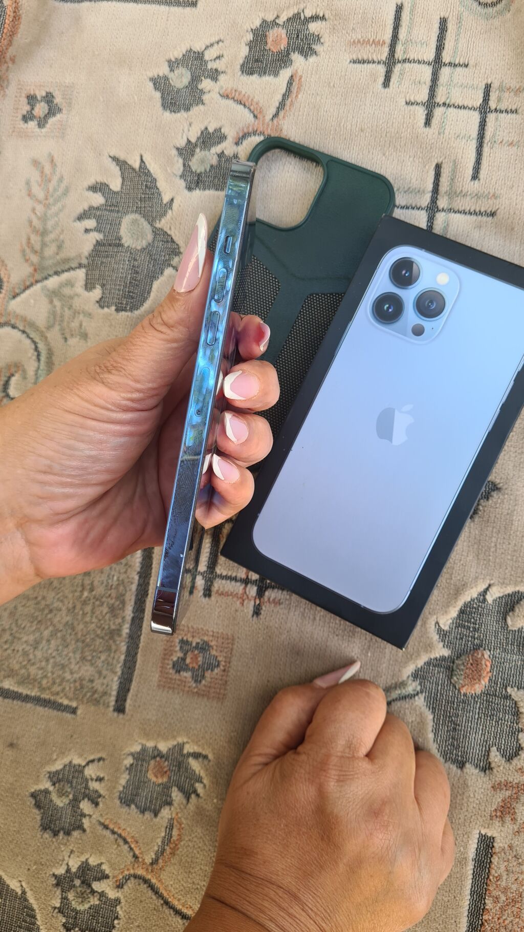 IPhone 13 Pro Max, 256 GB, Blue Titanium, Simsiz şarj, Face ID — Apple iPhone, Bakı (5)