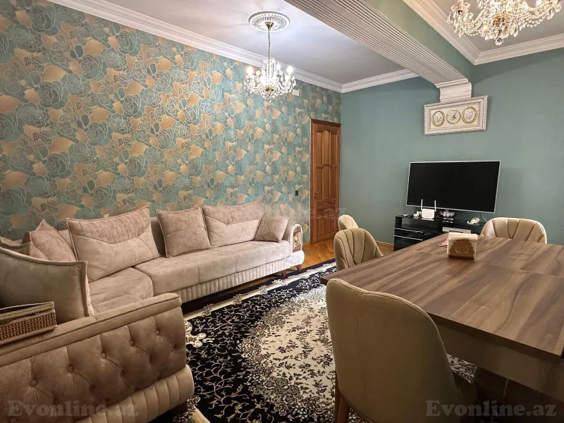Satılır 2 otaqlı Mənzil Yeni tikili 85 m² Bakı, Nəsimi r., Memar Əcəmi m — Mənzil, Bakı (4)