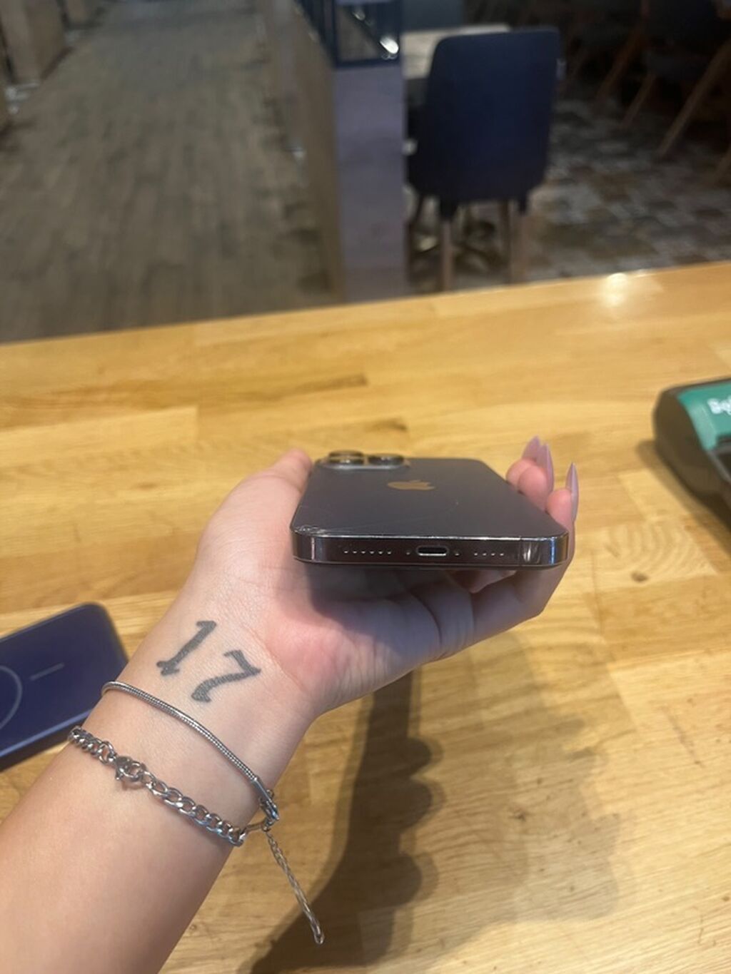 IPhone 14 Pro, Deep Purple, Qırıq — Apple iPhone, Bakı (5)