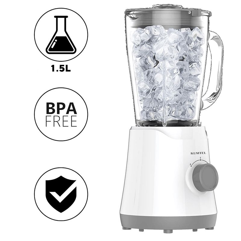 Blender Kumtel HTB-06 White — Blenderlər, xırdalayanlar və mikserlər, Bakı (2)
