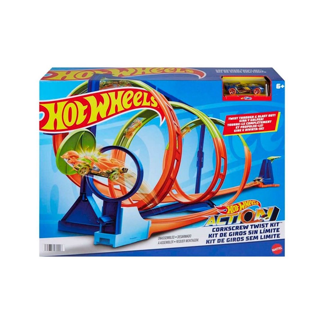 Oyun dəsti Hot Wheels Action Corkscrew Twist HMX41 Nəhəng dövrə. Dəli toqquşmalar, 6+ yaş — Mallar, Bakı (3)
