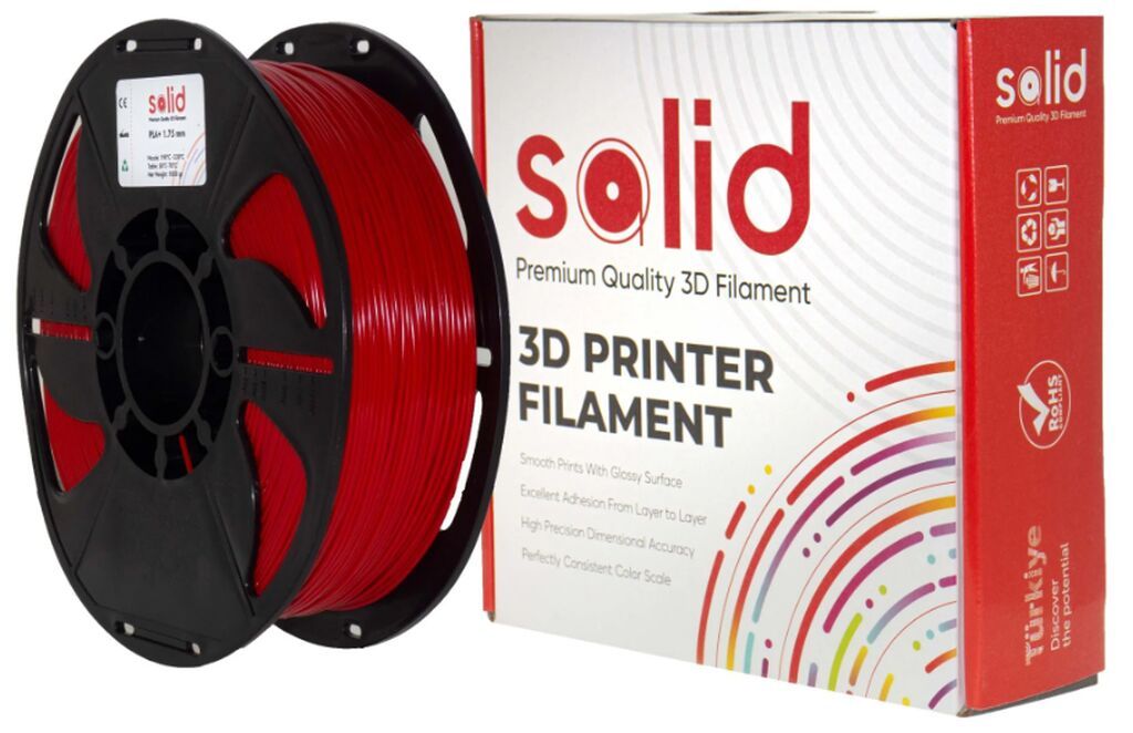 Solid Filament Petg Qırmızı – 1 kq 3D basqılarınızda peşəkar — İstehlak malları və aksesuarlar, Bakı