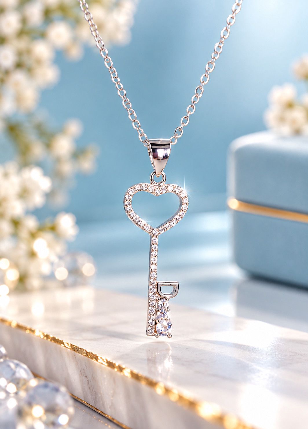 Boyunbağı qadınlar üçün 2879026, gümüş 925 əyar — Mallar, Bakı (2)