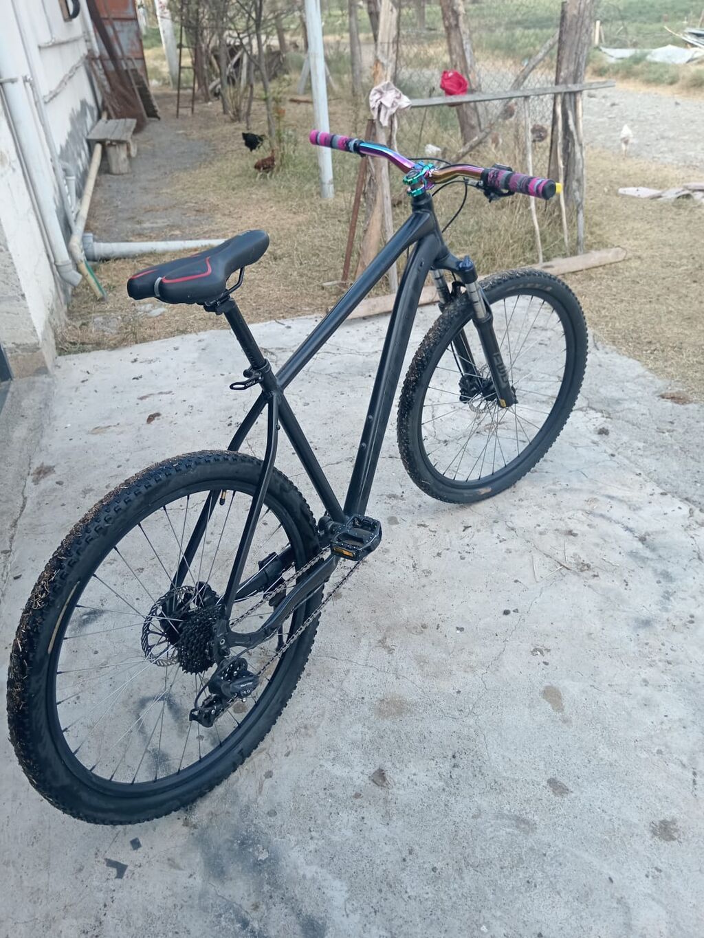 Dağ velosipedi – 27.5 təkərlər, alüminium hardtail Forward apache x — Dağ velosipedləri, Yevlax (6)