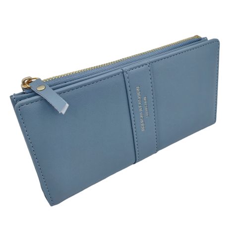 Qadınlar üçün pul kisəsi Boershi Wco_36706_Blue_1, göy — Bakı