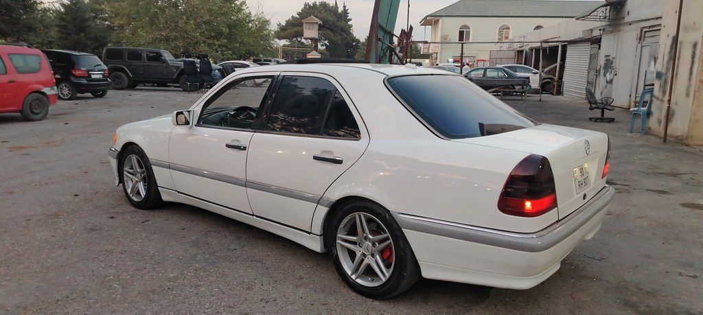 Mercedes C 230, 2.3 L, 2000 il, 398 200 km 90-RH-807 — Avtomobillər, Bakı (8)