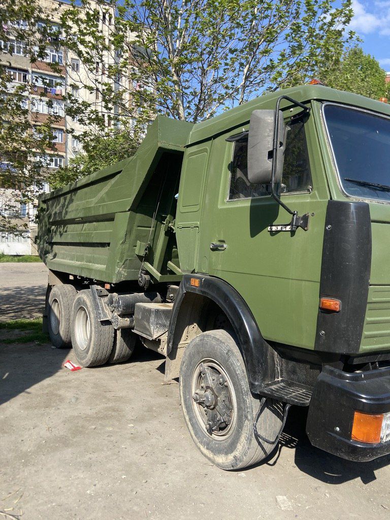 KamAz 5511, 1.1 L, 1987 il, 13 000 km 25-BL-766 — Yük maşınları, Gəncə (2)