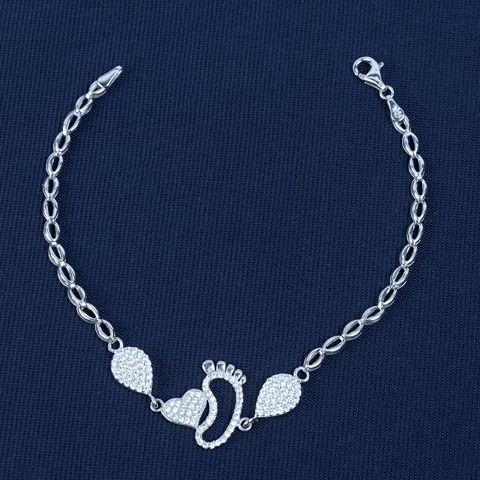Uşaqlar üçün gümüş qolbaq Azgold 501 — Bakı