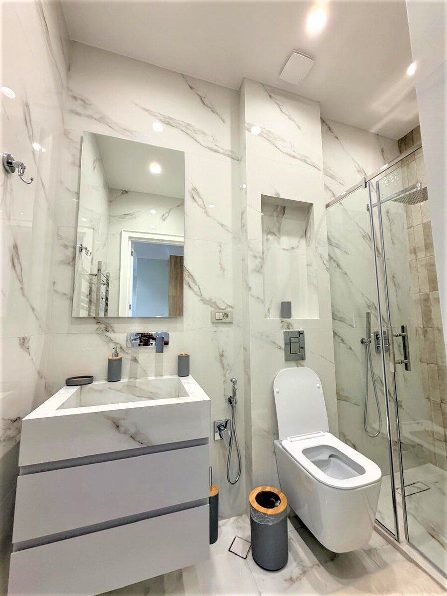 İcarəyə verilir 3 otaqlı yeni tikili 95 m² — Mənzil, Bakı (11)