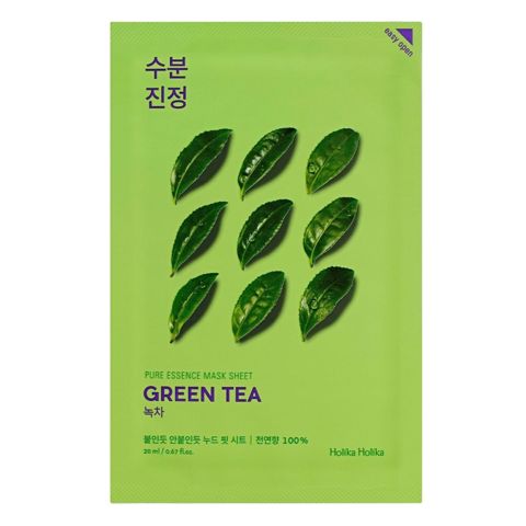 Üz üçün sakitləşdirici parça maska Holika Holika Pure Essence Green Tea, 1 əd — Bakı