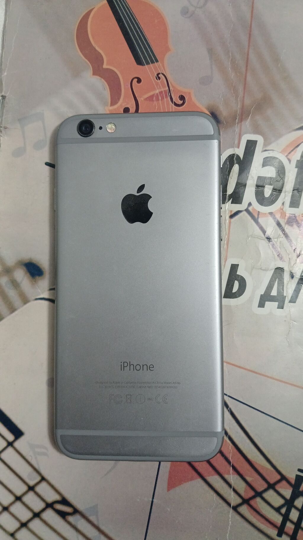 IPhone 6, 16 GB, Space Gray, Barmaq izi — Apple iPhone, Sumqayıt (2)