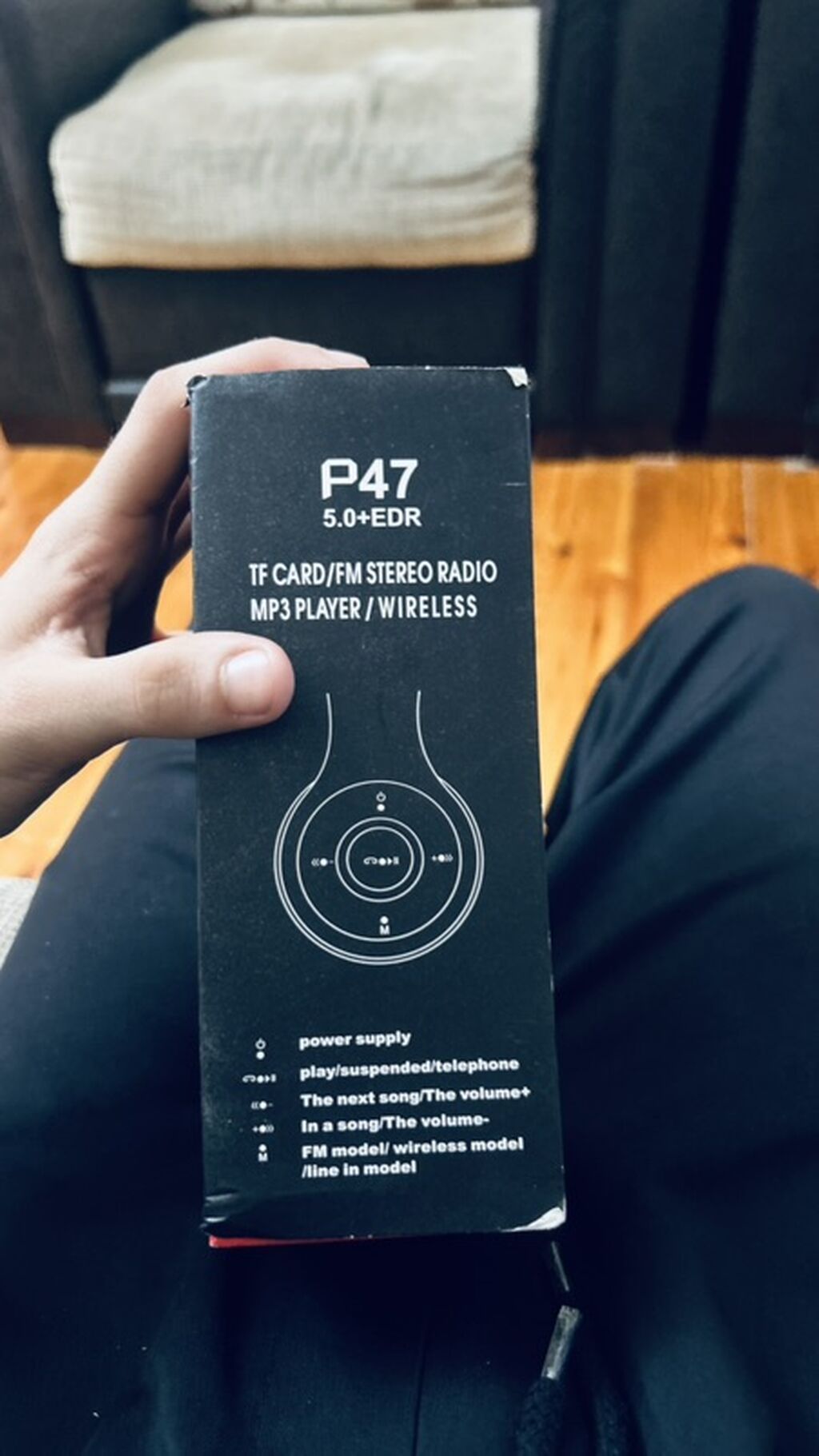 P47 5.0+EDR simsiz qulaqlıq - Bağlantı: Wireless 5.0 (EDR dəstəyi) — Qulaqcıqlar, Bakı (2)