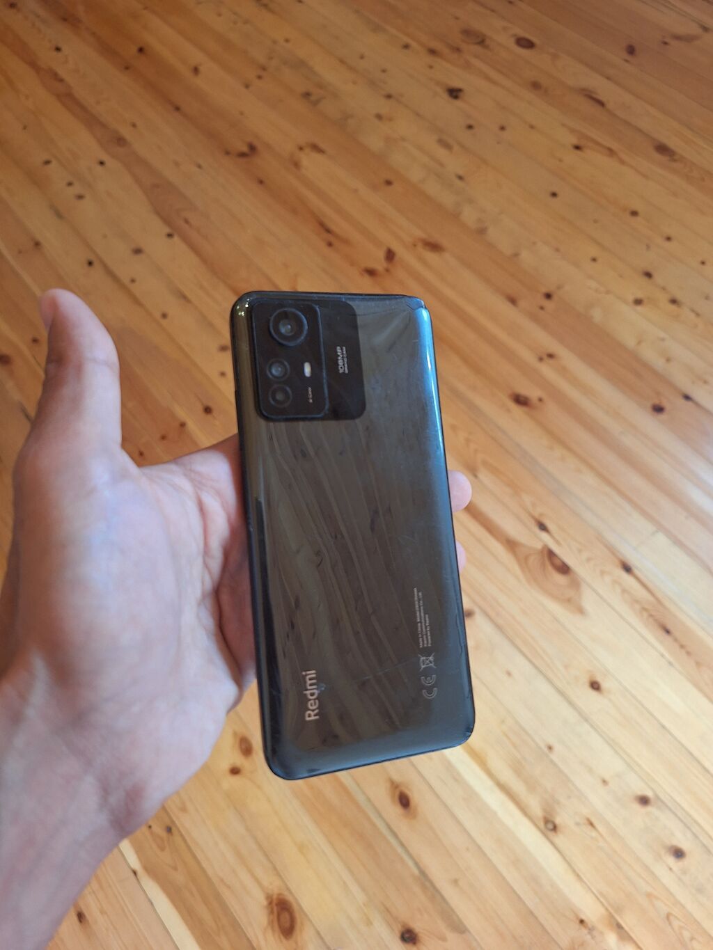 Redmi Note 12S, 256 GB, rəng - Qara, Barmaq izi — Xiaomi, Masazır (3)