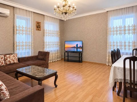 3-otaqlı yeni tikili, Ceyhun həsənov küç., 104 m² — Bakı