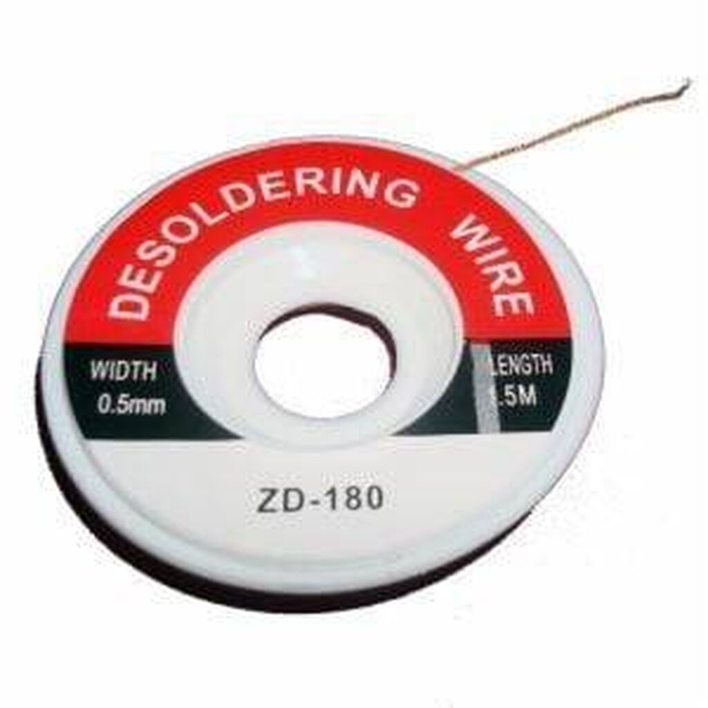 Lehim Təmizləmə Teli (Desoldering Wire) - Səthə quraşdırılmış — Lehimlə avadanlığı, Bakı (2)