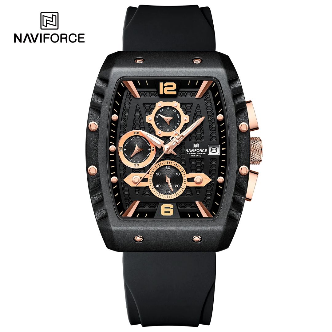 Qol saatı kişilər üçün Naviforce 8025 Black/Black — Mallar, Bakı