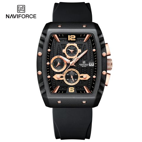 Qol saatı kişilər üçün Naviforce 8025 Black/Black — Bakı